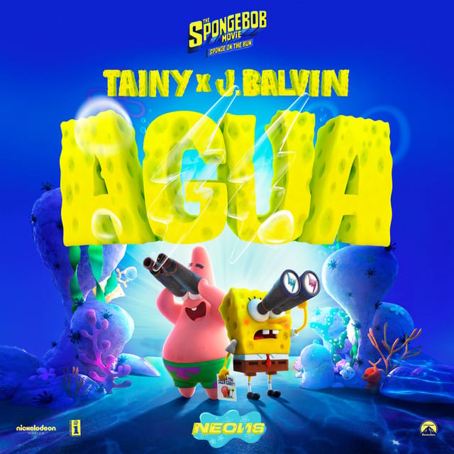 Agua (with J Balvin) [Music From "Sponge On The Run" Movie]
