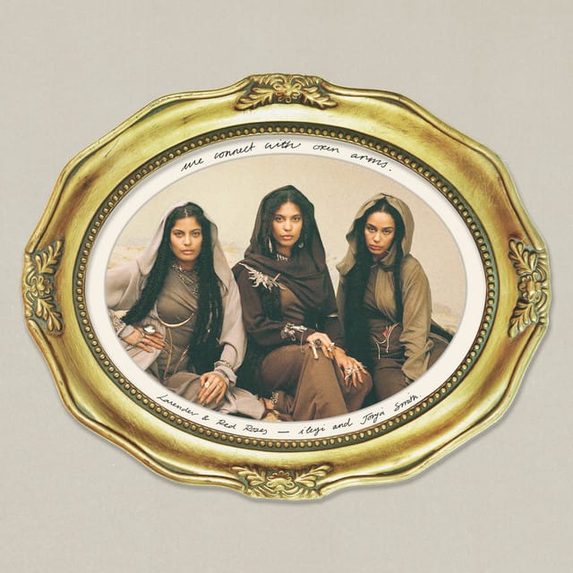 Lavender & Red Roses