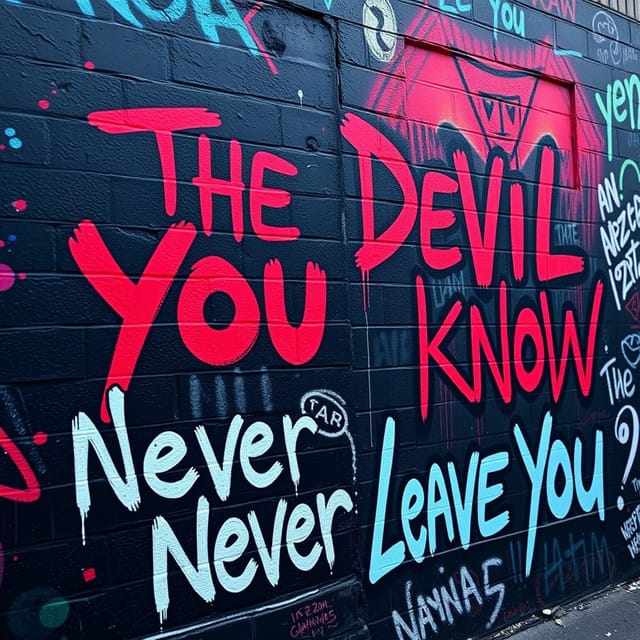 the devil you know (never leave you)