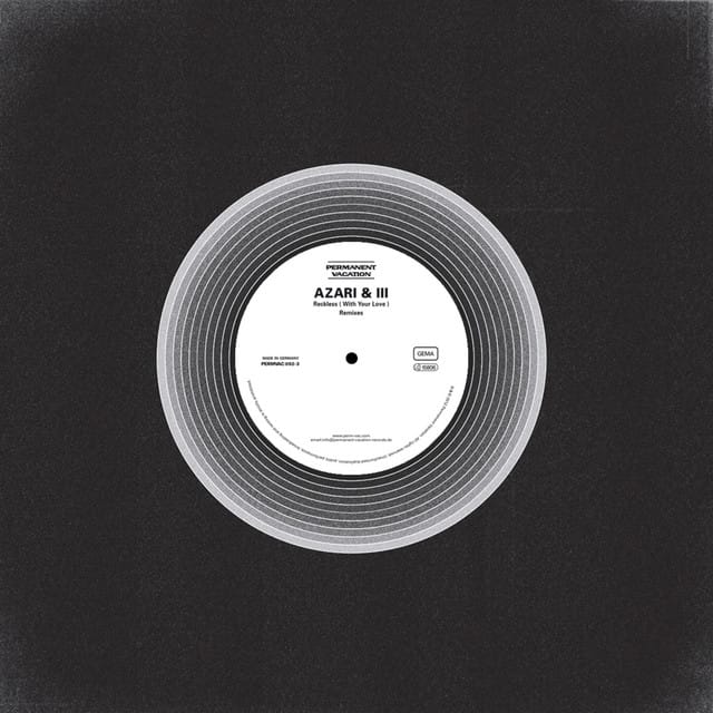 Reckless (With Your Love) Remixes