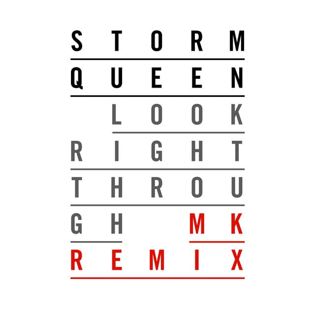 Look Right Through (MK Vocal Edit) - Single