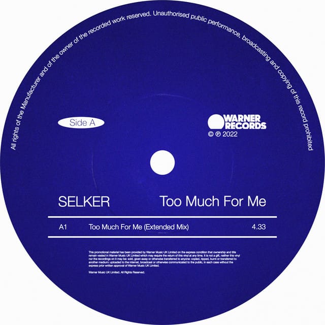 Too Much For Me (Extended)