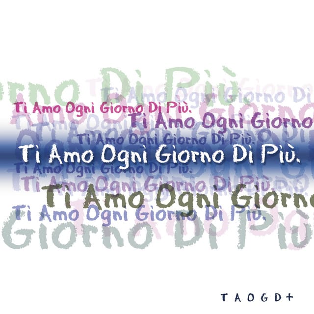 Ti amo ogni giorno di più