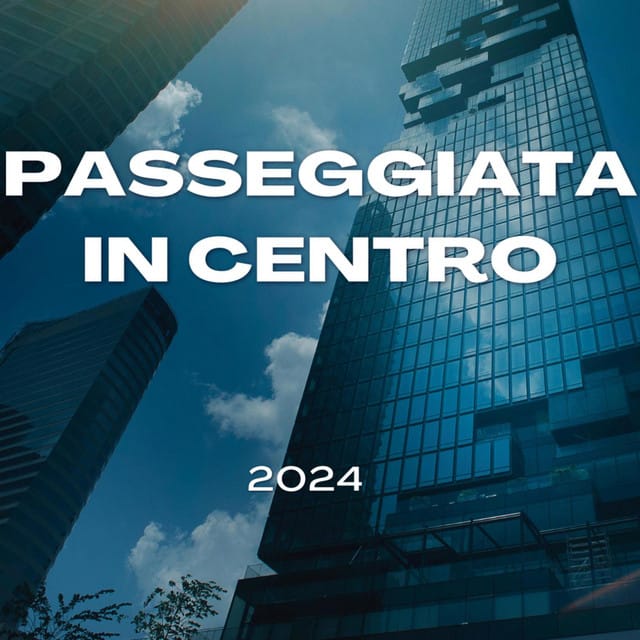 Passeggiata in centro 2024