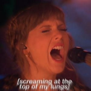best taylor swift bridges to scream at (hitting strong at 3am)