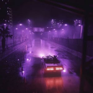 Synthwave Night Drive