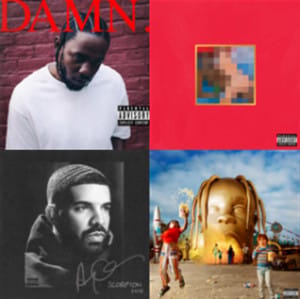 Kendrick Lamar / Kanye West / Drake / Travis Scott