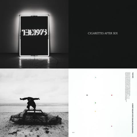 The 1975, Chase Atlantic, Artic Monkeys, Cigarettes After Sex, The Neighborhood
