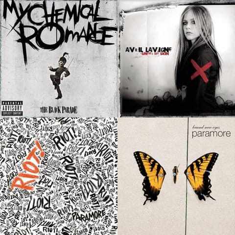 Paramore, Avril Lavigne, My chemical Romance and more