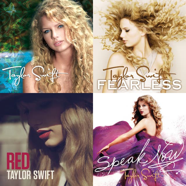 Taylor Swift albums in order 