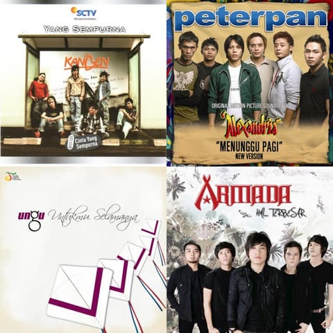 Kangen Band, Ungu, Peterpan, Armada, Wali, ST12, Ada Band, Repvblik, Seventeen, D'Masiv & Dewa 19