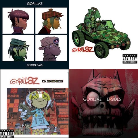 Gorillaz - All Songs