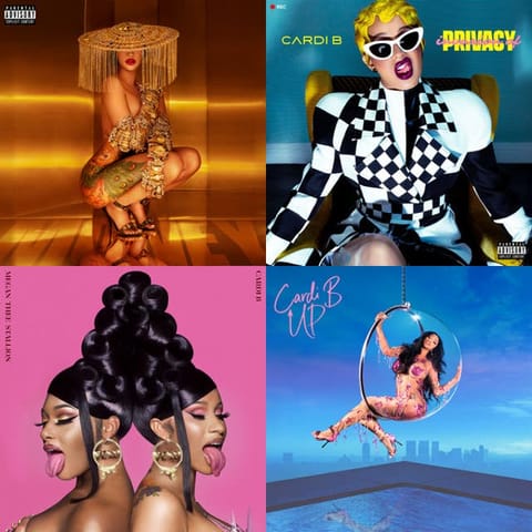 Cardi B, Nicki Minaj & Megan Thee Stallion