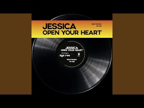 Jessica (22) — Open Your Heart (45 Giri)