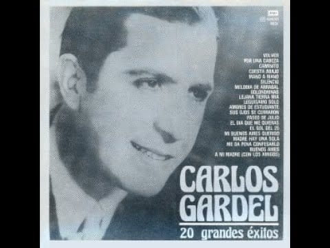 Carlos Gardel — CARLOS GARDEL - 20 Grandes Éxitos - LP 1984 (Compilación)