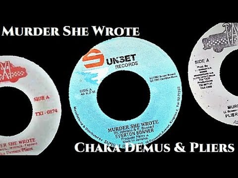 Chaka Demus & Pliers — Chaka Demus And Pliers ~ Murder She Wrote (Live with lyrics/c.c.)