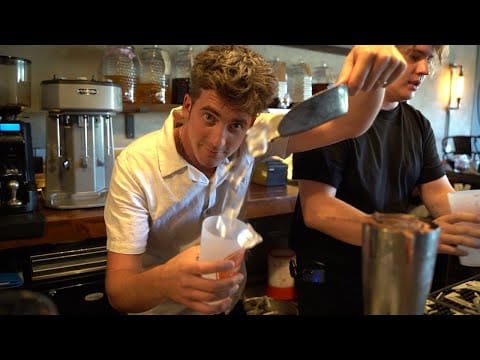 Circa Waves — 'Hell On Earth' Cocktail Making (Joe and Kieran)