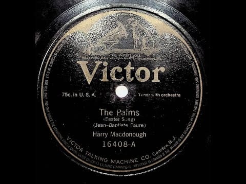 Harry Macdonough — c1910s Harry Macdonough The Palms Holy City Religious Gospel 78 Record
