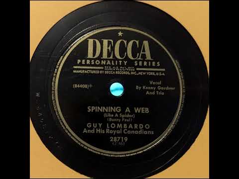 Guy Lombardo And His Royal Canadians — Guy Lombardo and His Royal Canadians - Spinning A Web (1953)