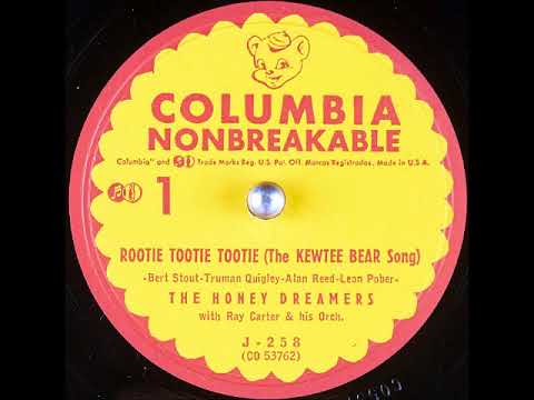 The Honeydreamers — Rootie Tootie Tootie (The Kewtee Bear Song) ~ The Honey Dreamers with Ray Carter & His Orch. (1955)
