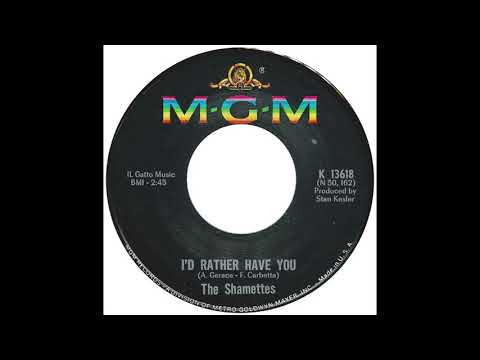 Sam The Sham & The Pharaohs — Shamettes – “I’d Rather Have You” (MGM) 1966