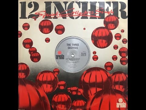 The Three Degrees — The Three Degrees - Hot Summer Night (1979 Vinyl)