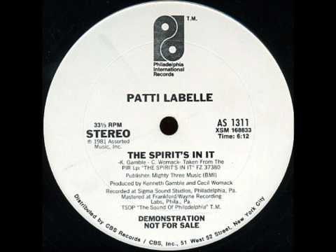 David Mancuso — Patti LaBelle - The Spirit's In It