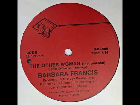 Barbara Francis — Barbara Francis - The Other Woman (instrumental)