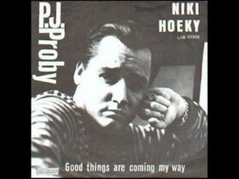 P.J. Proby — P.J.Proby - Niki Hoeky b/w Good Things Are Coming My Way