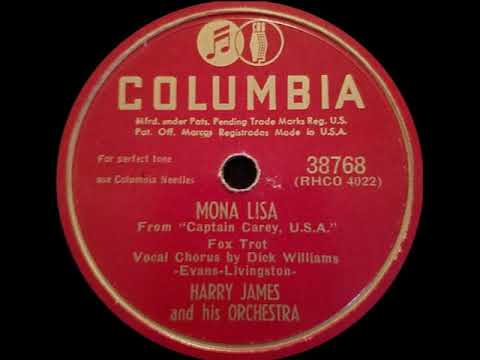 Harry James And His Orchestra — Mona Lisa – Harry James, 1950