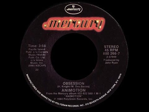 Animotion — Animotion ~ Obsession 1985 Extended Meow Mix