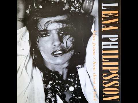 Lena Philipsson — Lena Philipsson - Blue Jeans (12'') - 1990