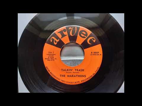 The Marathons — The Marathons - Talkin' Trash (1961) Vinyl Rip
