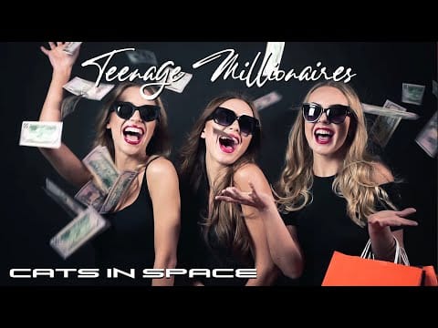 Cats In Space — CATS in SPACE UK Rock Band - OFFICIAL VIDEO - TEENAGE MILLIONAIRES 4K UHD