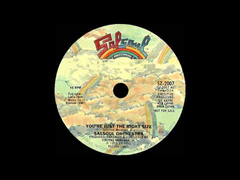 The Salsoul Orchestra — The Salsoul Orchestra - You're Just The Right Size