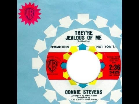 Connie Stevens — Connie Stevens - THEY'RE JEALOUS OF ME  (David Gates)  (1964)