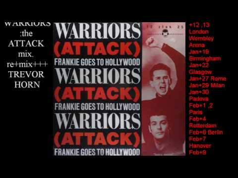 Frankie Goes To Hollywood — FGTH (feat GARY MOORE)-Warriors (ATTACK miX) 12" (HQ/Vinyl).