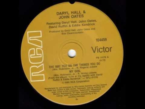 Eddie Kendricks — Daryl Hall & John Oates with David Ruffin/Eddie Kendricks - The Way You Do The Things You Do/My Girl