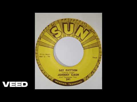 Johnny Cash & The Tennessee Two — Johnny Cash - Get Rhythm 45 RPM