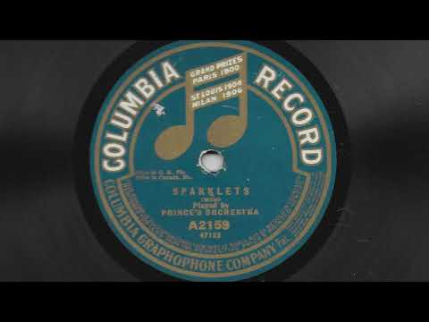 Prince's Orchestra — Sparklets - Prince's Orchestra - 1916