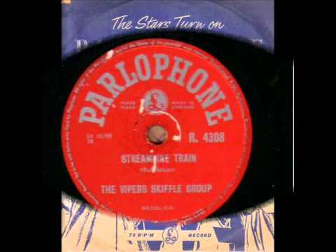 The Vipers Skiffle Group — THE VIPERS SKIFFLE GROUP  STREAMLINE TRAIN  78RPM