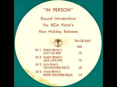 Vaughn Monroe And His Orchestra — Auld Lang Syne ~ Vaughn Monroe and His Orchestra (with intro) (1949)