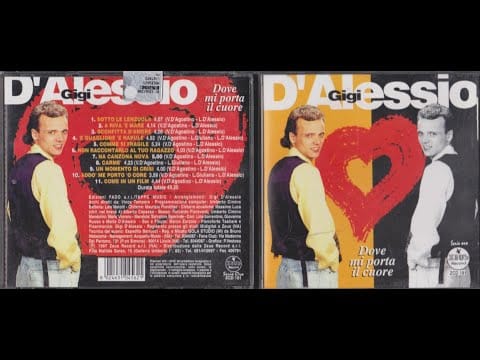 Gigi D'Alessio — Gigi D'Alessio Dove mi porta il cuore albulm