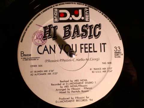 Hi-Basic — Hi Basic Can You Feel It (Blumen Mix)
