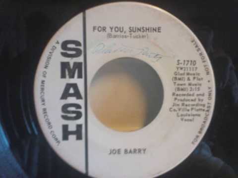 Joe Barry — Joe Barry - For You, Sunshine