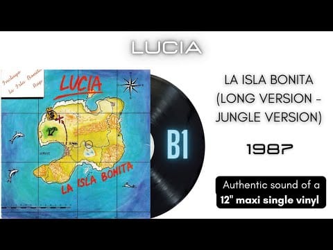 Lucia — Lucia - La Isla Bonita (Long Version-Jungle Version) [12'' maxi single]
