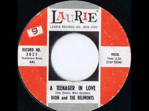 Dion & The Belmonts — Teenager In Love   Dion & The Belmonts 1959 Laurie 3027, Rare Alternate Take