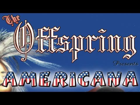 The Offspring — The Offspring - Americana Home Video (VHS - 1998)