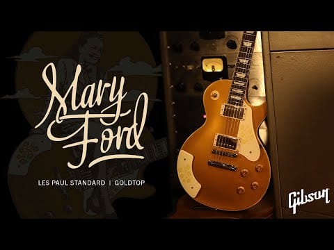 Les Paul & Mary Ford — Mary Ford Les Paul Standard Goldtop