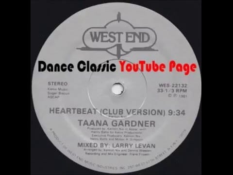 Taana Gardner — Taana Gardner - Heartbeat (A Larry Levan Club Version)